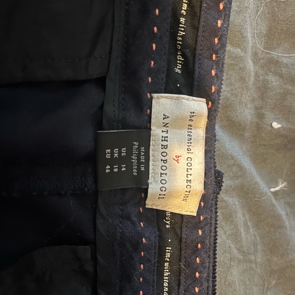 NWT Anthropologie Straight Leg Chord - Picture 9 of 10